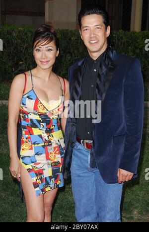 Russell Wong and Wife Flora Cheong Leen at the 2007 AZN Asian Excellence Awards held at the Royce Hall UCLA Campus in Los Angeles, CA. The event took place on Wednesday, May 16, 2007. Photo by: SBM / PictureLux - File Reference # 34006-5529SBMPLX Stock Photo