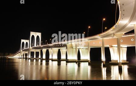 Sai Van bridge in Macau Stock Photo