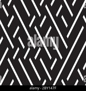 Seamless pattern with oblique white segments Stock Vector