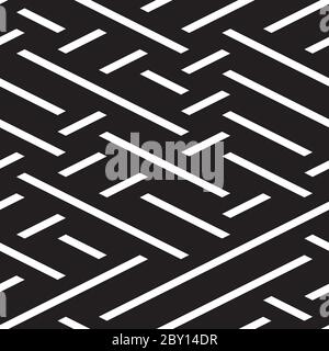 Seamless pattern with oblique white segments Stock Vector