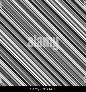 Seamless pattern with oblique black lines Stock Vector