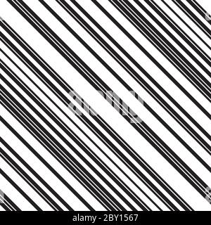 Seamless pattern with oblique black lines Stock Vector