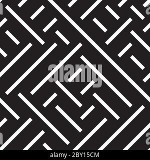 Seamless pattern with oblique white segments Stock Vector