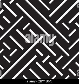 Seamless pattern with oblique white segments Stock Vector