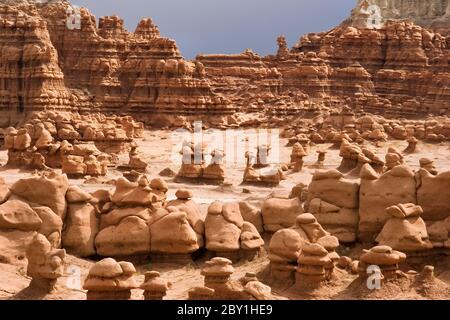 Goblins Valley Stock Photo