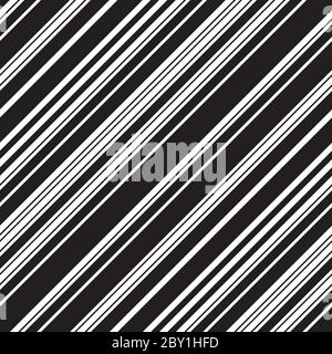 Seamless pattern with oblique black lines Stock Vector