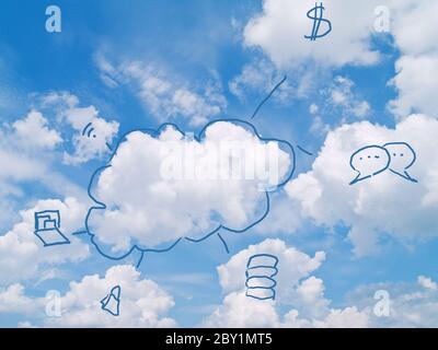 cloud computing Stock Photo