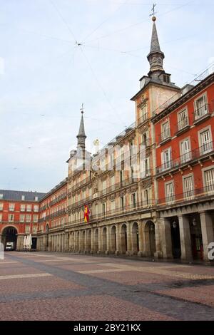 Casa de la Panaderia, Madrid, Spain Stock Photo