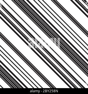Seamless pattern with oblique black lines Stock Vector