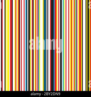 Seamless pattern with vertical colored lines Stock Vector