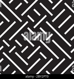 Seamless pattern with oblique white segments Stock Vector