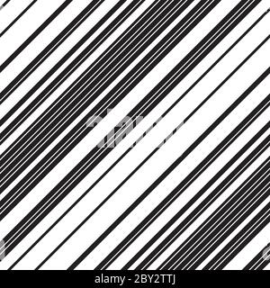 Seamless pattern with oblique black lines Stock Vector