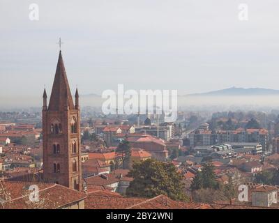 Aerial view, Rivoli Stock Photo