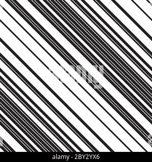 Seamless pattern with oblique black lines Stock Vector