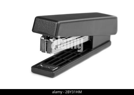 Black stapler Stock Photo