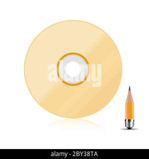 compact disk Stock Photo