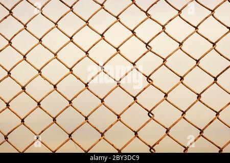 Old rusty lattice Stock Photo