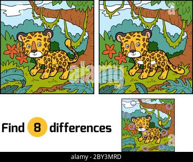 Find differences, education game for children, Angel Stock Vector Image ...