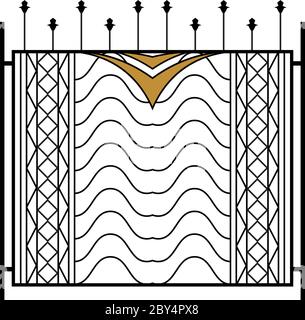 Wrought Iron Gate, Door, Fence, Window, Grill, Railing Design Stock Vector