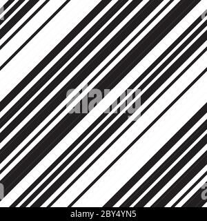 Seamless pattern with oblique black lines Stock Vector
