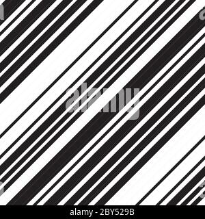 Seamless pattern with oblique black lines Stock Vector