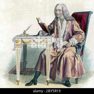 VOLTAIRE (1694-1778) French philosopher and historian Stock Photo