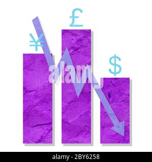 Graphs and Charts Stock Photo