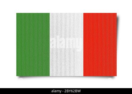 flag italy Stock Photo