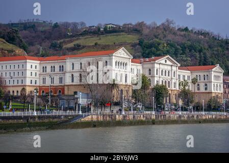La Literaria - central building of University of Deusto in Bilbao, the largest city in Basque Country, Spain Stock Photo