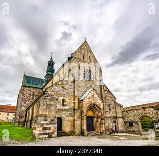 Cistercian abbey in Sulejow, Poland Stock Photo