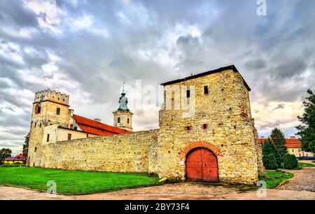 Cistercian abbey in Sulejow, Poland Stock Photo