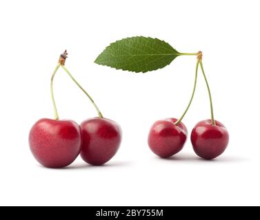 Red cherries Stock Photo