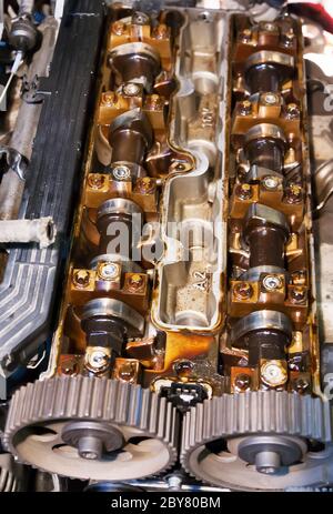 Machine Parts - Engine Stock Photo