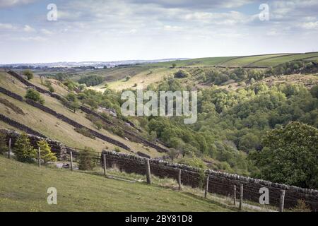 Newsholme Dean, near Keighley, West Yorkshire Stock Photo