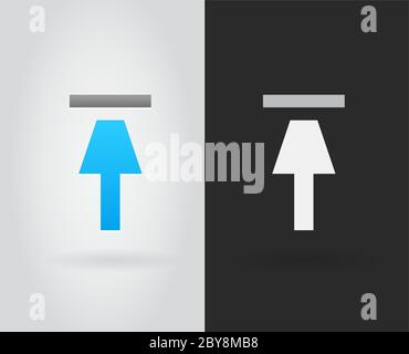 Logo Icon Design Template Elements in Vector Letter Stock Vector