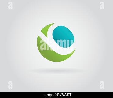 Logo Icon Design Template Elements in Vector Letter Stock Vector