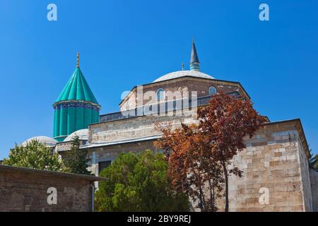 Mevlana Museum and Mausoleum at Konya Turkey Stock Photo