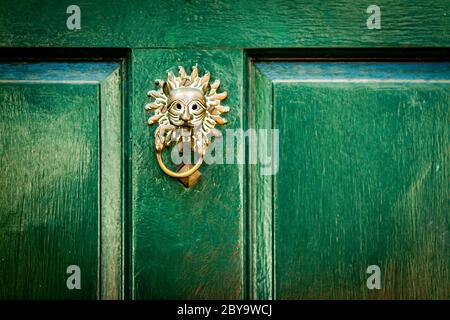 Exotic door knocker Stock Photo