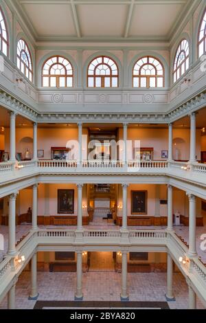 South Atrium in the Georgia State Capitol,Atlanta,Georgia,USA Stock Photo