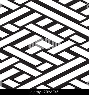 Seamless pattern with oblique white bands Stock Vector