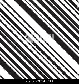 Seamless pattern with oblique black lines Stock Vector