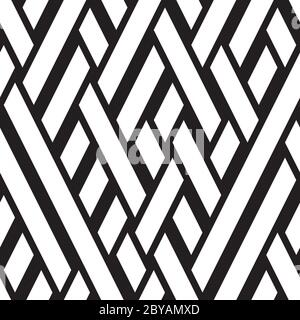 Seamless pattern with oblique white bands Stock Vector