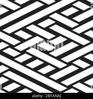 Seamless pattern with oblique white bands Stock Vector