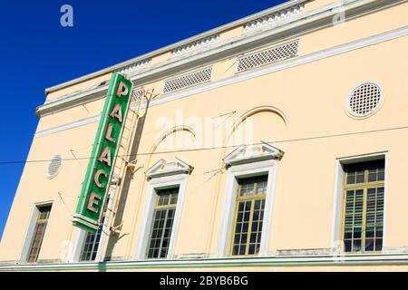 Palace Theater, Hilo City, Hawaii, USA Stock Photo