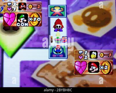 Mario Party 3 - Nintendo 64 Videogame  - Editorial use only Stock Photo