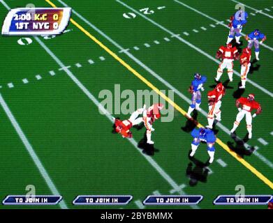 Madden NFL 99 - Nintendo 64 Videogame - Editorial use only Stock Photo -  Alamy