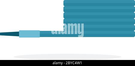Water hose vector flat isolated Stock Vector