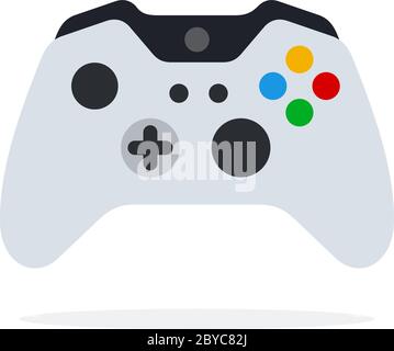 Console for video games vector flat isolated Stock Vector
