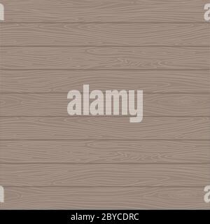 Back view of dark wooden boards vector flat Stock Vector