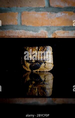 Matcha chocolate loaf cake Stock Photo
